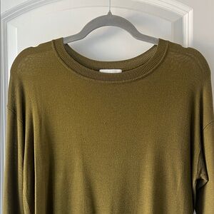 H&M Olive Green Long Sleeve Women's Sweater
